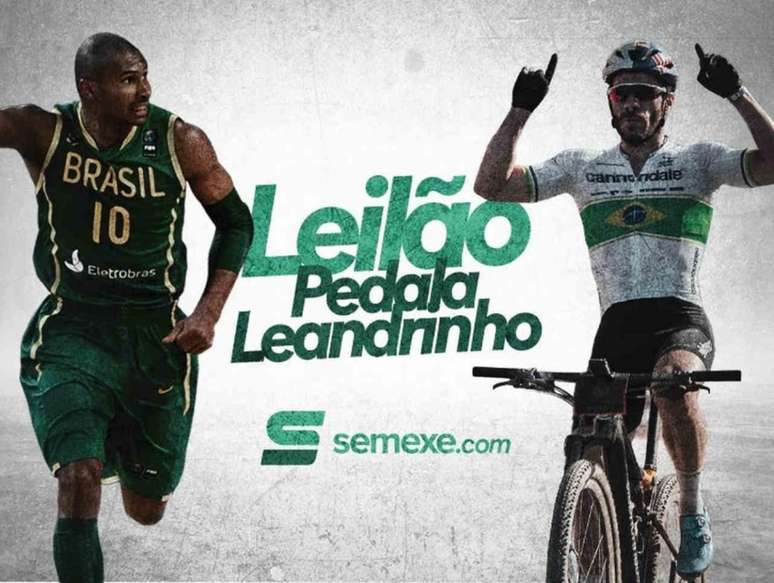 Leandrinho fez tour de bike até o Santuário de Nossa Senhora Aparecida (Foto: Divulgação)