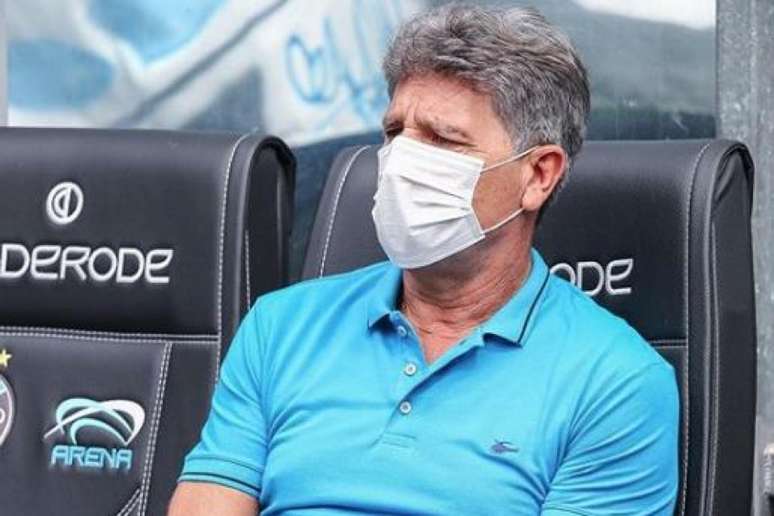 Renato Gaúcho vem frequentando as praias cariocas durante a pandemia (Divulgação Grêmio)