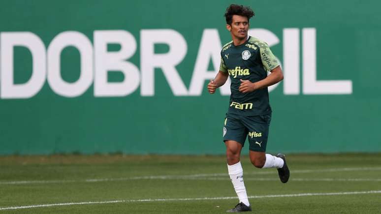 Gustavo Scarpa atuou apenas em três jogos nesta temporada e pode ser negociado (Cesar Greco/Agência Palmeiras)