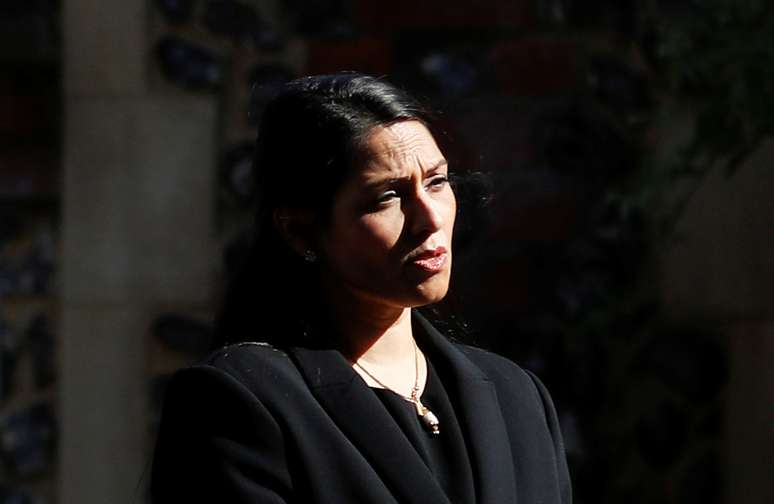 Ministra do Interior do Reino Unido, Priti Patel
22/06/2020
REUTERS/Peter Nicholls