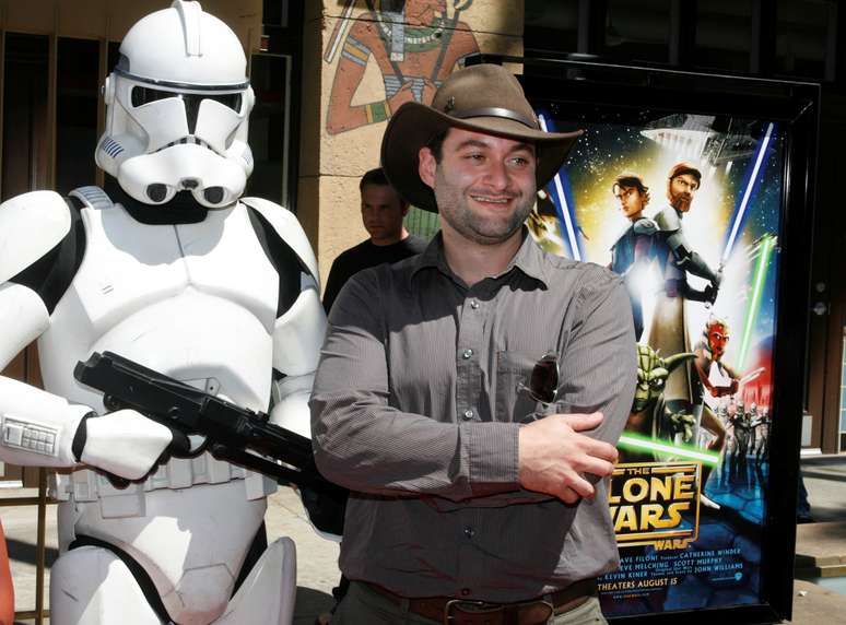 Dave Filoni, diretor da anima&ccedil;&atilde;o "Star Wars: Guerra dos Clones"
10/08/2008
REUTERS/Fred Prouser