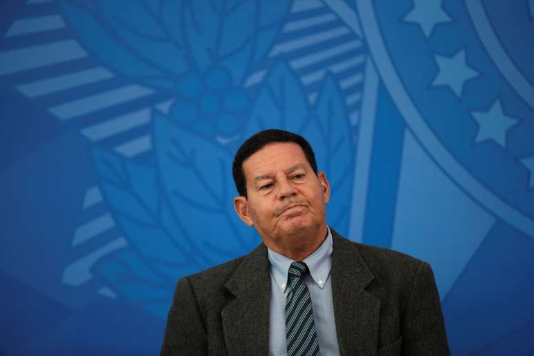 Vice-presidente Hamilton Mourão
17/04/2020
REUTERS/Ueslei Marcelino