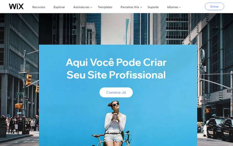 O Wix é mais versátil, já que pode ser usado para criar diversos tipos de sites para diferentes funções e disponibiliza uma grande variedade de templates fáceis de se customizar.