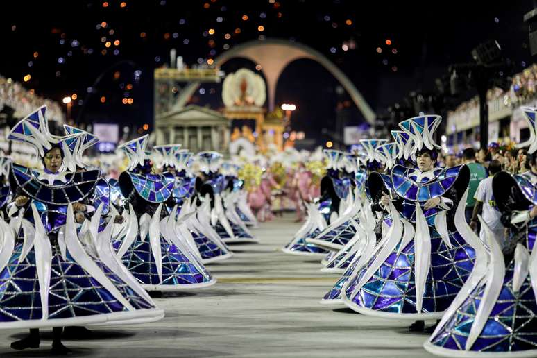 Desfile da Unidos da Tijuca no Sambódromo do Rio de Janeiro
25/02/2020
REUTERS/Ricardo Moraes