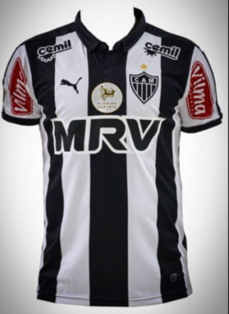 Camisa do Atlético-MG fabricada pela Filon era assinada pela Puma- (FOTO: Reprodução)