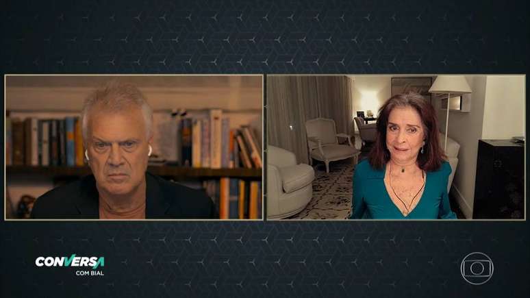 A atriz Betty Faria participou do programa 'Conversa com Bial'
