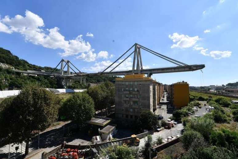 Desabamento da Ponte Morandi matou 43 pessoas em 14 de agosto