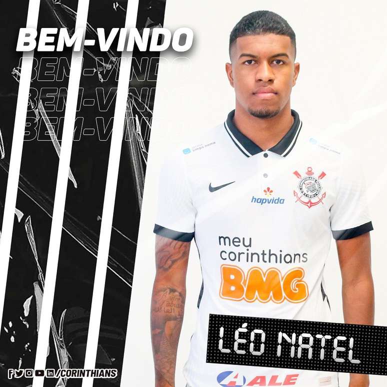 Léo Natel, novo reforço do Corinthians