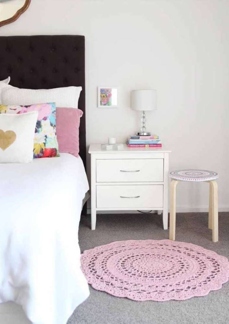 3. Tapete simples croch&ecirc; para iniciantes &ndash; Via: Pinterest