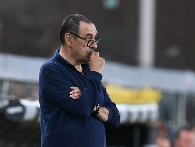T&eacute;cnico da Juventus, Maurizio Sarri
30/06/2020
REUTERS/Jennifer Lorenzini