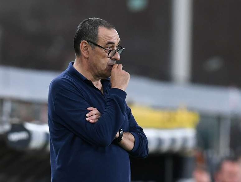 Técnico da Juventus, Maurizio Sarri
30/06/2020
REUTERS/Jennifer Lorenzini