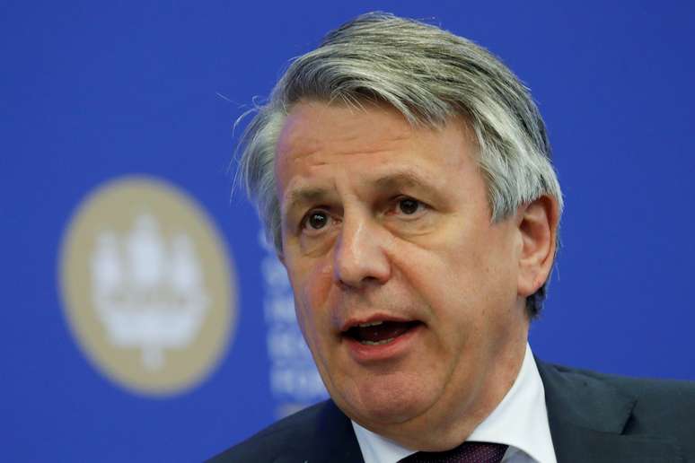 Ben van Beurden, presidente-executivo da Shell 
25/05/2018
REUTERS/Sergei Karpukhin