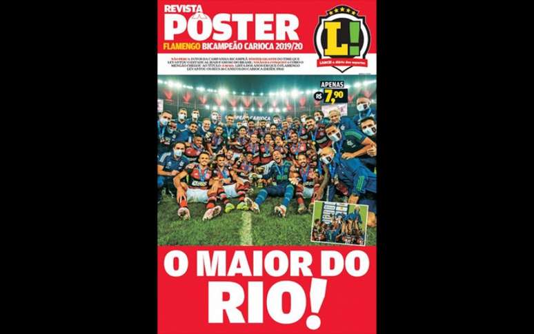 Revista pôster estará nas bancas a partir desta sexta-feira (reprodução)