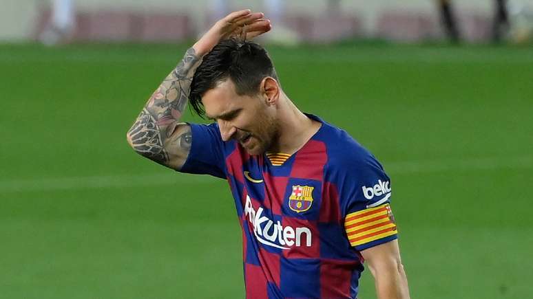 Messi crítica desempenho do Barcelona: "Fomos muito fracos"