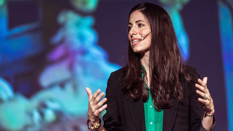 Susanne Najafi costuma dar palestras em eventos de empreendedores.