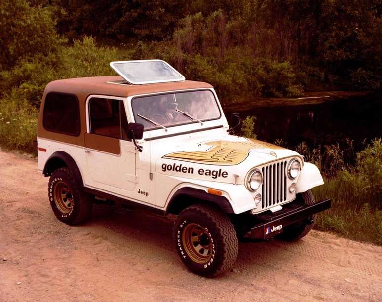 1979: Jeep CJ-7 Golden Eagle.