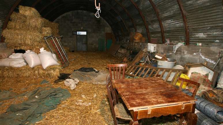 Esconderijo de um dos &uacute;ltimos chefes da m&aacute;fia, Bernardo Provenzano, preso perto de Corleone em 2006, depois de 42 anos como foragido