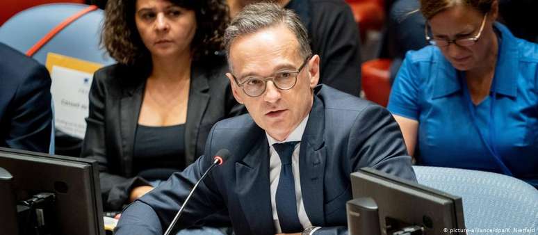 Ministro Heiko Maas representa Alemanha no Conselho de Segurança da ONU