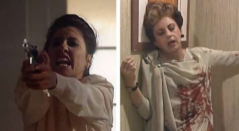 Cena em que Leila (Cassia Kis) atirava em Odete Roitman (Beatriz Segall) foi gravada em 6 de janeiro de 1989.