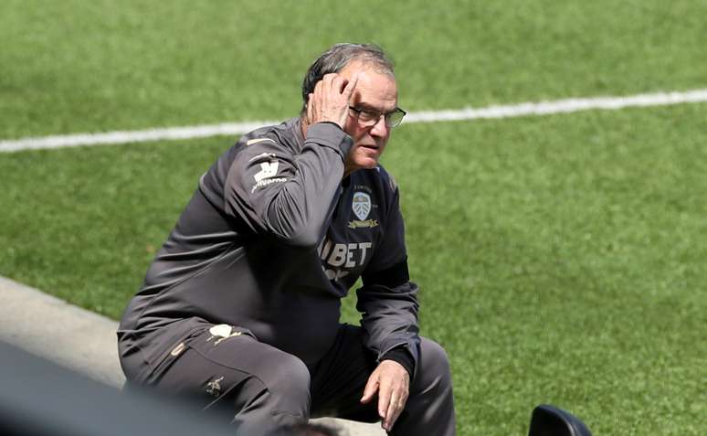 Técnico do Leeds United, Marcelo Bielsa
12/07/2020
Action Images/Peter Cziborra 