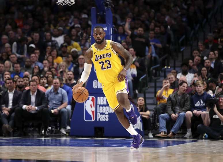 Ala Lebron James, do Los Angeles Lakers 
01/11/2019
Kevin Jairaj-USA TODAY Sports