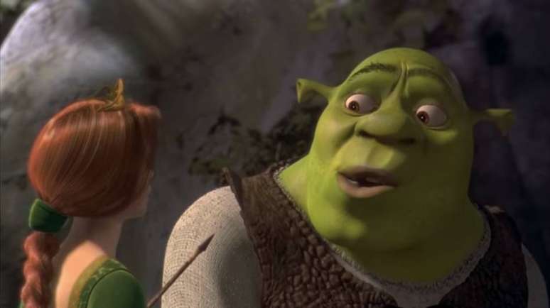 O filme do Shrek foi acelerado para se tornar uma figurinha de poucos minutos