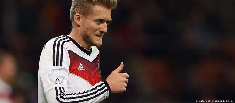 Andre Schürrle em amistoso da Alemanha contra a Itália em 2013, meses antes do dia de glória no Maracanã