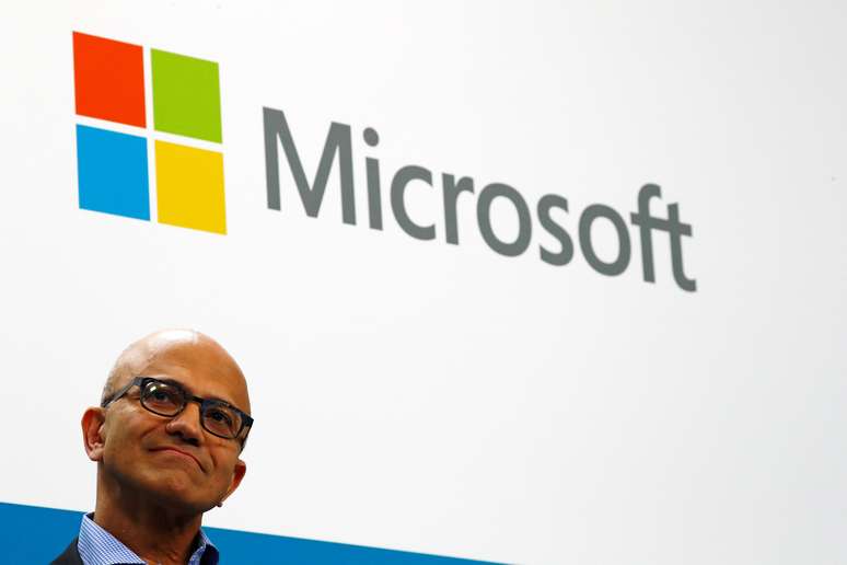 Presidente da Microsoft, Satya Nadella
REUTERS/Fabrizio Bensch