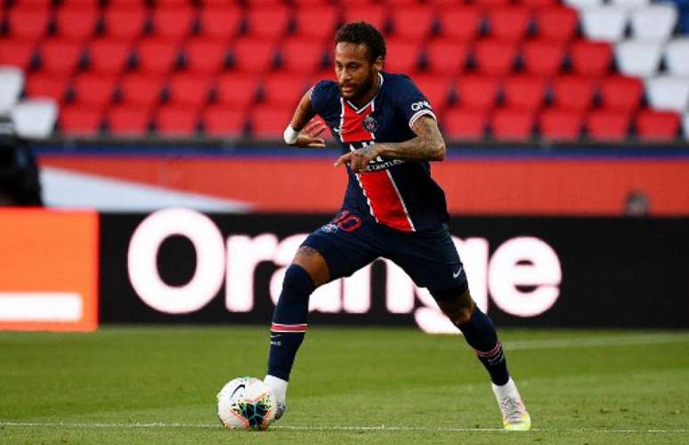 Neymar e o PSG farão o primeiro jogo oficial desde a paralisação do futebol (FRANCK FIFE / AFP)