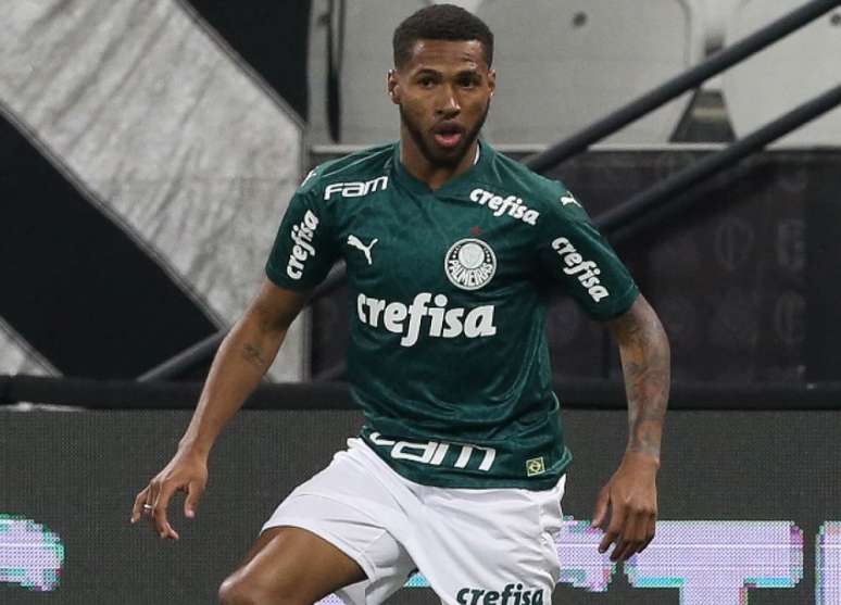 O atacante Wesley foi um dos destaques, mesmo na derrota para o Corinthians em Itaquera (Agência Palmeiras)