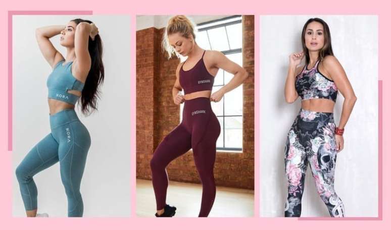 Looks de moda fitness que são perfeitos para treinar em casa