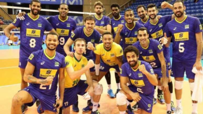 Seleção masculina brilhou em 2019 (Foto: Divulgação/FIVB)