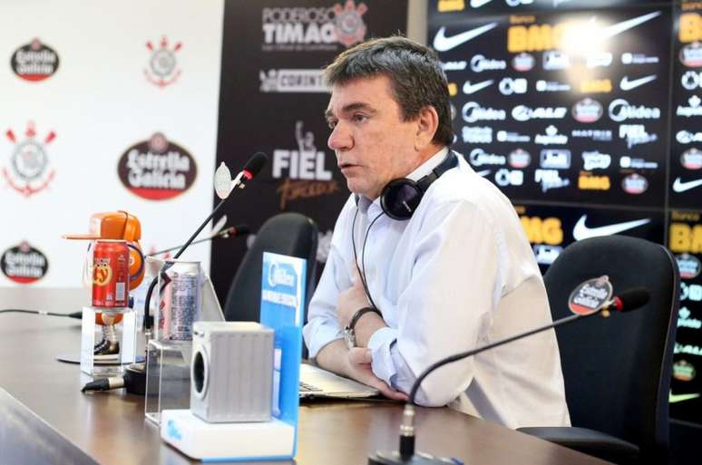 Andrés Sanchez comentou sobre a situação do Corinthians no Paulistão (Foto: Daniel Vorley/AGIF)