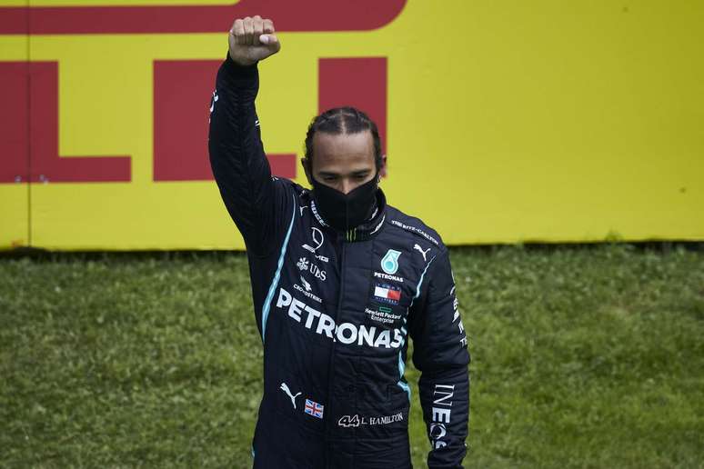 Lewis Hamilton venceu o GP da Áustria e protestou 