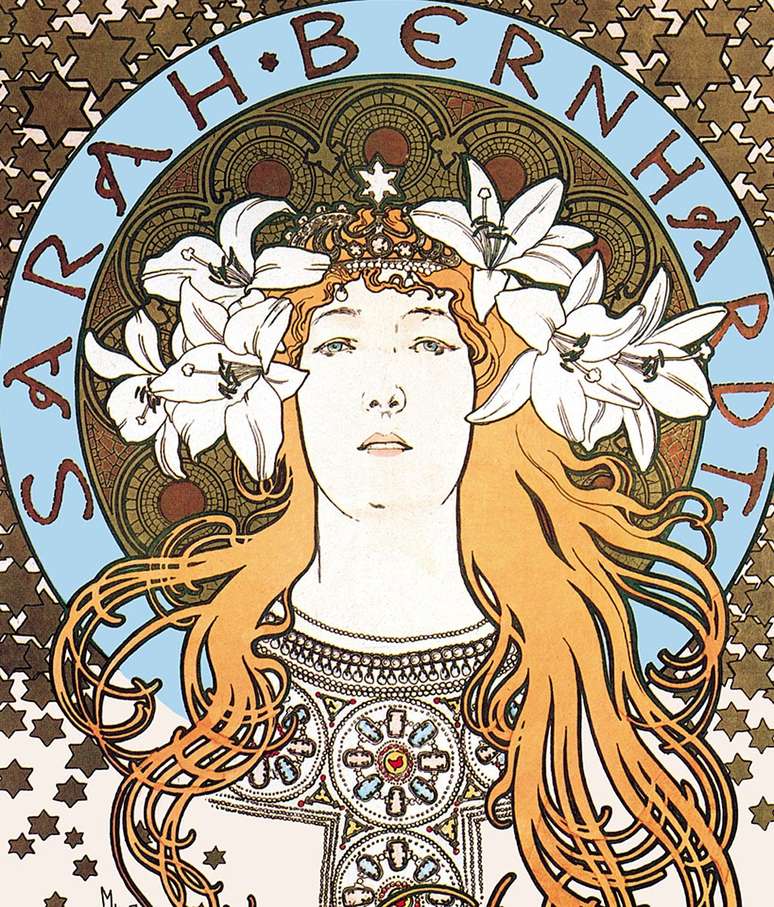 Sarah Bernhardt foi uma das mulheres mais importantes da vida de Pozzi