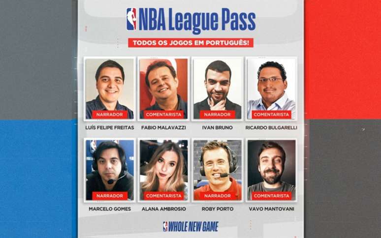 NBA League Pass transmitirá 150 jogos com narração em português (Foto: Reprodução)