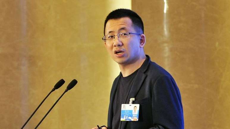 Zhang Yiming, nesta foto de 2018, é fundador e diretor executivo do ByteDance