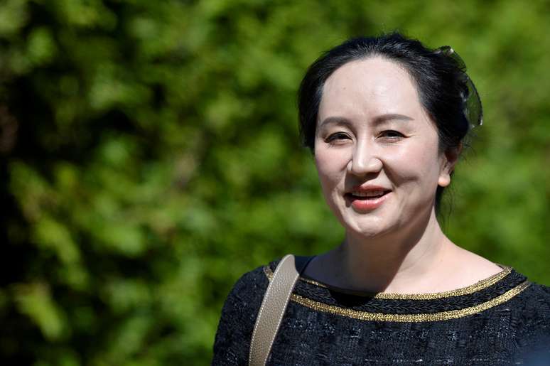Vice-presidente financeira da Huawei, Meng Wanzhou indo a tribunal em Vancouver, Canadá.
27/05/2020
REUTERS/Jennifer Gauthier