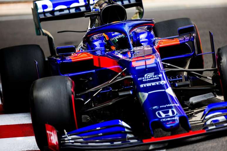 Alex Albon brilhou com a Toro Rosso 