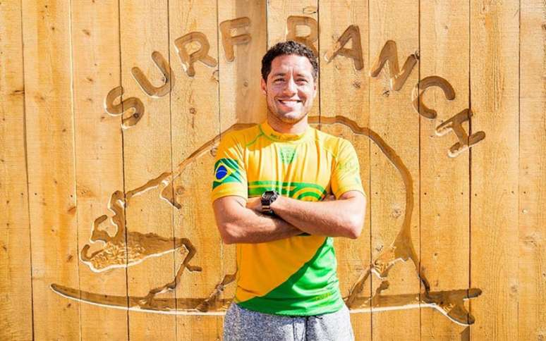 O brasileiro Adriano de Souza é uma das atrações do evento no Surf Ranch (Foto: Kelly Cestari/WSL)