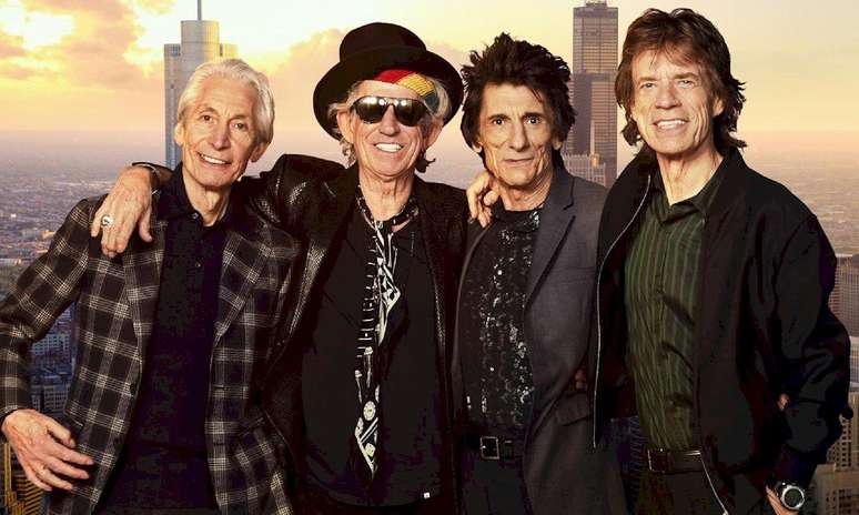Os Rolling Stones, que assinaram a carta |