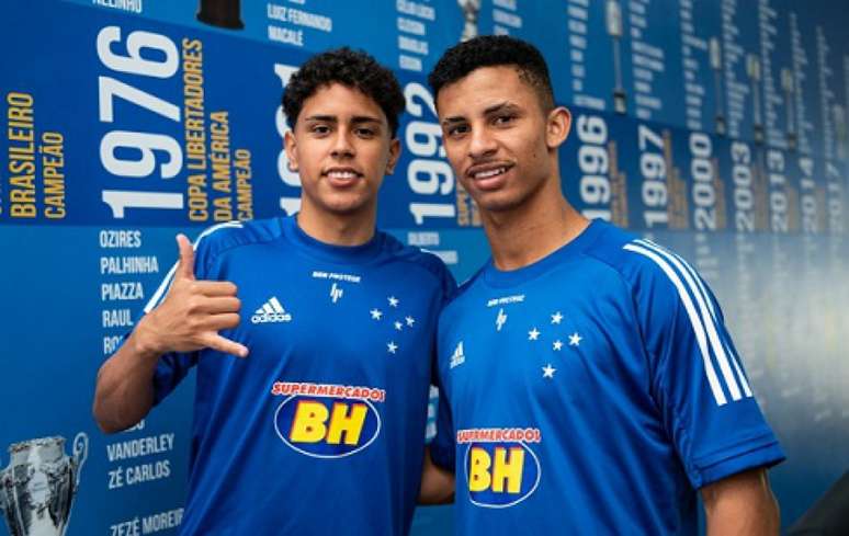Alejandro e Danilo engrossam as fileiras de jovens atletas do Cruzeiro em 2020-(Gustavo Aleixo/Cruzeiro)