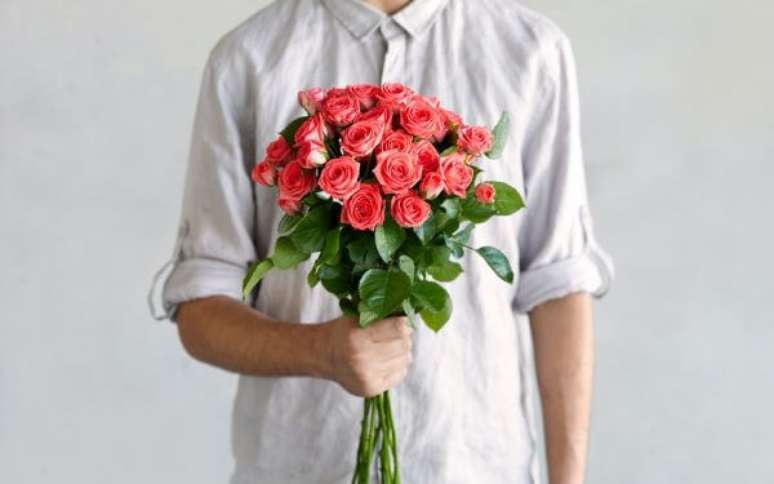 66. Buqu&ecirc; de rosas coral &ndash; Via: Good Eggs