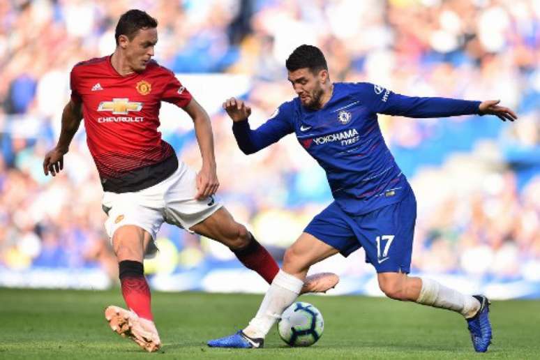 Matic quer ganhar com o Manchester United o que já venceu no Chelsea (Foto: Glyn Kirk / AFP)