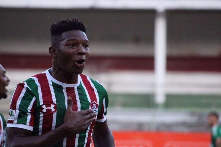 Lucas Ribeiro, o Macula, foi cedido em definitivo para o clube português (Foto: Luis Miguel Ferreira/Agencia TFFA)