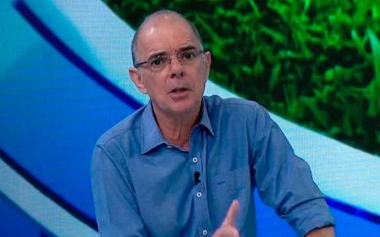 Paulo Lima criticou o presidente do Santos no 'Expediente Futebol' (Foto: Reprodução)