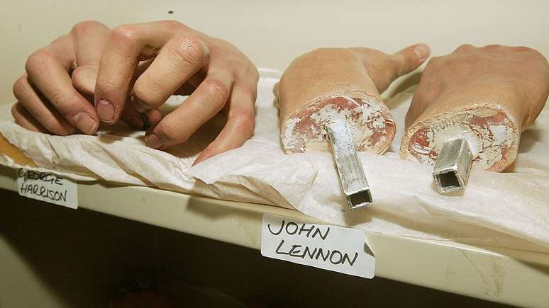 At&eacute; hoje os museus Madame Tussauds usam as t&eacute;cnicas que Philippe Curtius ensinou a Marie