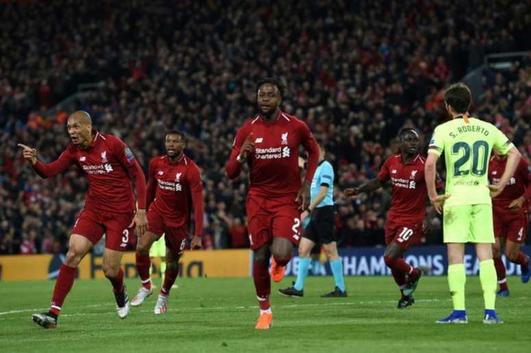 Origi foi fundamental na classificação contra o Barcelona na última Liga dos Campeões (Foto: AFP)