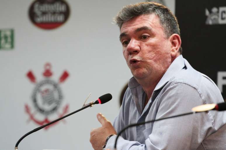 Andrés Sanchez ironizou os críticos do Corinthians após vaga na final (Foto: Peter Leone/O Fotográfico/Lancepress!)