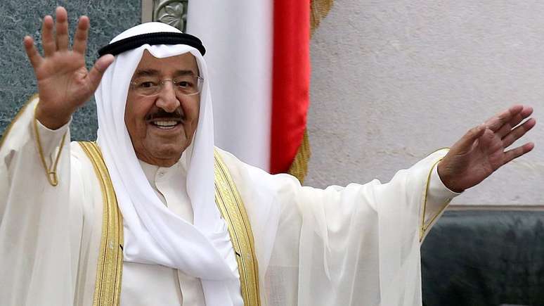 Sabah Al-Ahmad Al-Yaber Al Sabah governa o Kuwait desde janeiro de 2006.